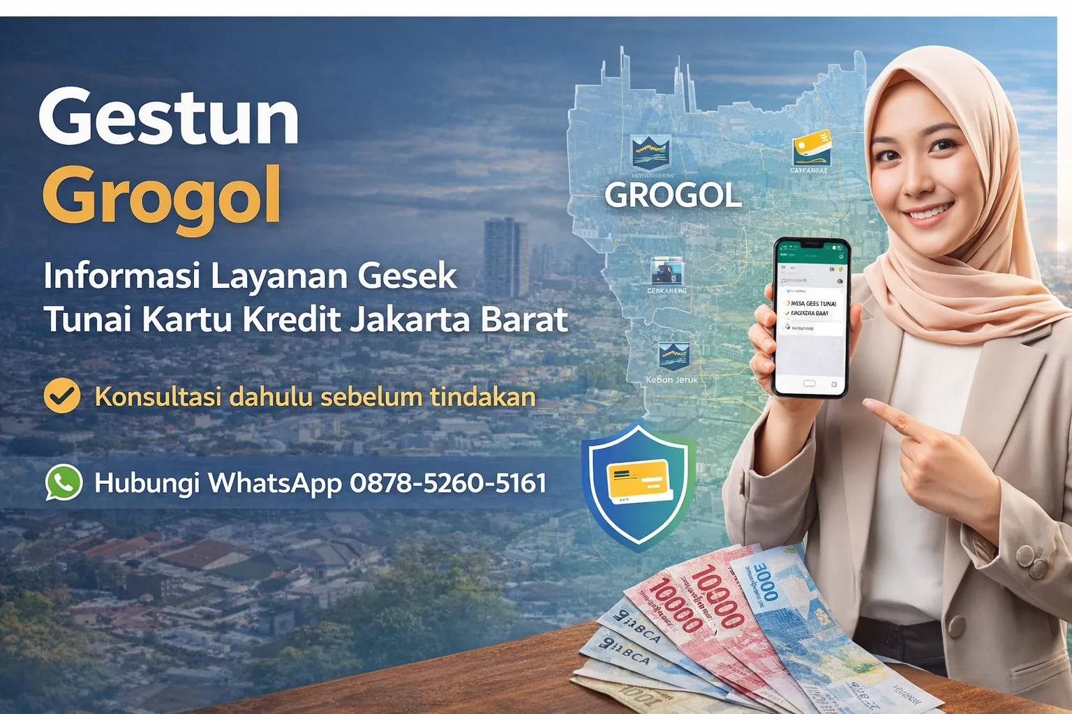 Jasa gestun dan gesek tunai Grogol Jakarta Barat - JasaGestun