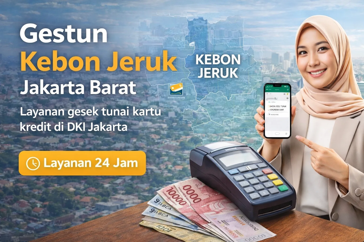 Jasa gestun dan gesek tunai Kebon Jeruk Jakarta Barat - JasaGestun